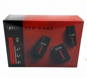 STR8 Red code подаръчен комплект - 3 части