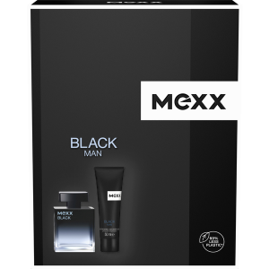 MEXX BLACK MAN - парфюм 30мл с душ гел 50мл