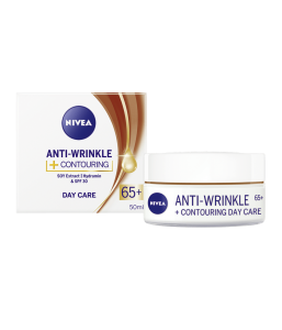 NIVEA ANTI-WRINKLE CONTOURING дневен 65+  50мл